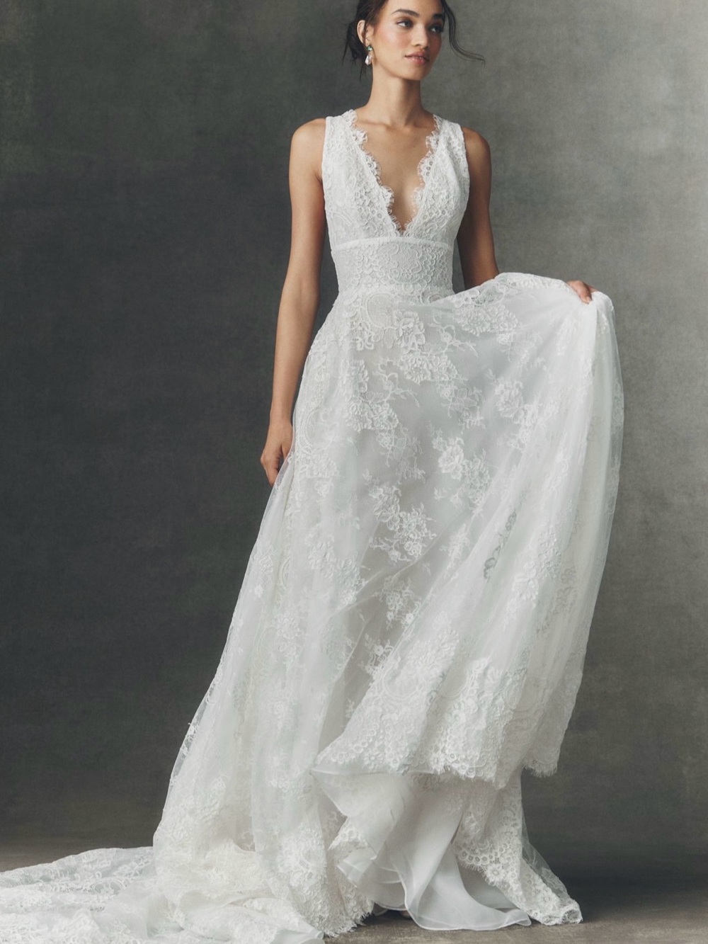 RISH Vayda - Anthropologie Weddings - Lace Wedding Dress